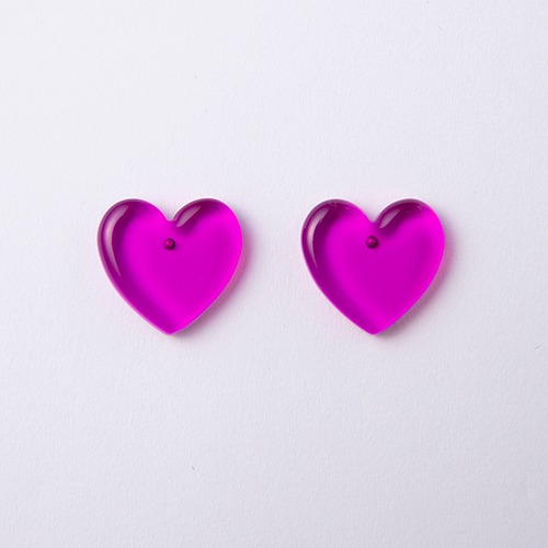 [오마이걸 비니, 다솜, 위클리 먼데이] Lovey Dovey - purple,귀걸이,아크릴귀걸이,마이부