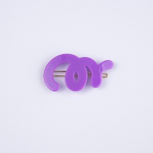 Spring Hairpin - purple,귀걸이,아크릴귀걸이,마이부